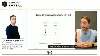 Fabian live about Lukso, NFT, ERC725,Web3 at ETHconKorea2020