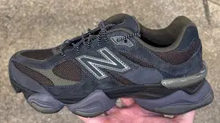 New Balance 9060 Blacktop Dark Moss Reflective Shoes