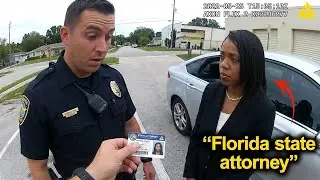 Racist Cop Stop Black Woman &mdash; Then Realize She&rsquo;s the Florida State Attorney | BODYCAM
