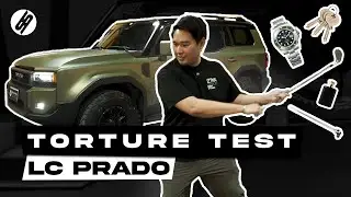 Unwrapping Archie&rsquo;s LC Prado | Inozetek Frozen Matte Dynamic PPF Scratch Test
