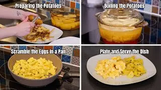 How to Make Potatoes & Scrambled Eggs