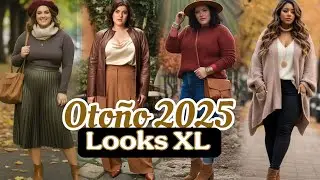 **Moda Oto&ntilde;o Invierno para Chicas Gorditas 2025✨️ | Looks Plus Size /Moda Plus Size Oto&ntilde;o con Estilo