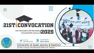 🎓 𝐖𝐚𝐭𝐜𝐡 𝐭𝐡𝐞 𝐒𝐩𝐞𝐜𝐢𝐚𝐥 𝐕𝐢𝐝𝐞𝐨 𝐑𝐞𝐩𝐨𝐫𝐭 𝐨𝐧 𝐔𝐀𝐉𝐊’𝐬 𝟐𝟏𝐬𝐭 𝐂𝐨𝐧𝐯𝐨𝐜𝐚𝐭𝐢𝐨𝐧 #convocation2025