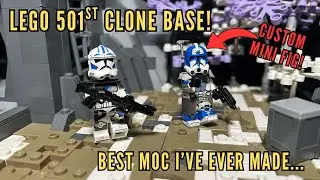 I built a LEGO 501st Clone Base - MOC Showcase 2026