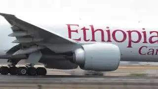 Ethiopian Cargo  Boeing 777-F  ET-BAC  ET3652 TO HDAM Via DNMM