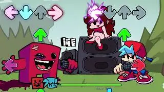 Butchered (Instrumental) - FNF VS Super Meat Boy (VS MEAT BOY) OST