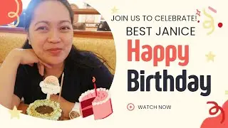 Happy Birthday Best Janice / Nhor's Alde #asmr #food #friends #friendship