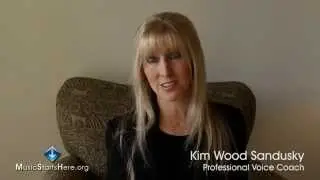 The Role of a Voice Coach - Kim Wood Sandusky