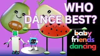 Ultimate 3D Dance Party! 🎵 Fruits vs Robots (12 Minutes Compilation)