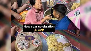 New year celebration with family🥹🫶// full day vlog ❤️🛍️// what we did in a day💛😁// @Nfamilyvlog 