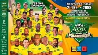 JOGO DOS FAMOSOS | ARENA PACAEMBU  | EDI&Ccedil;&Atilde;O 2025