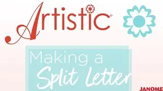 Artistic Digitizer: Making a Split Letter