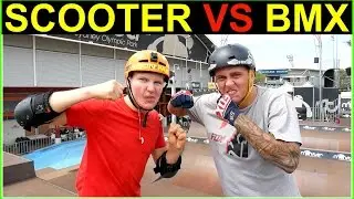 SCOOTER VS BMX!!! *WHO WINS ??*