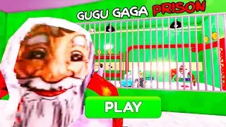 GUGU GAGA PRISON RUN OBBY ROBLOX