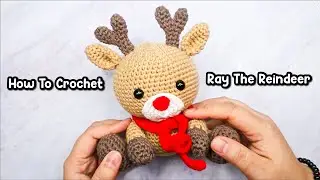 RAY THE REINDEER AMIGURUMI CROCHET DOLL