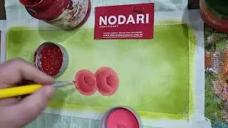 Mini rosinhas em toalha de lavabo