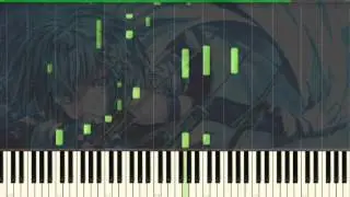 Puella Magi Madoka Magica OST - Decretum [Synthesia Piano Tutorial]