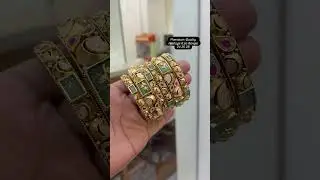 Antique bangles set only 1600 rs Dm for order8554037337📲 #viralvideo #jewellery #antiquebangles