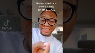 Banana Island Land  For Sale -Price N6.5Million Only