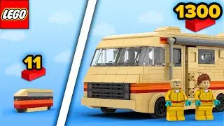 LEGO Breaking Bad RV в разных масштабах | Сравнение