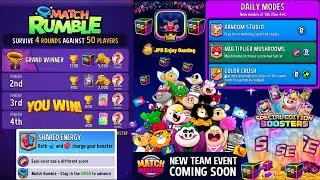 Match Rumble 50 Player Shared Energy (Rainbow)/Daily Mode day Match Masters.