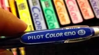 Pilot Color Eno pencils