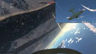 Overshooting 16 | unedited clip + outside view | bf109C1