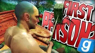 GETTING OVER IT IN FIRST PERSON??? | Gmod Sandbox (Bennett Foddy)