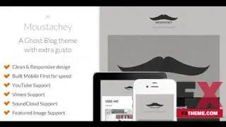 Moustachey A Ghost Blog Theme with Extra Gusto by Alden Dirk