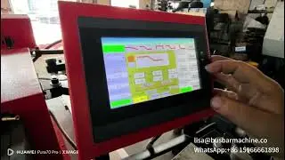 SS-30-3CNC PRO CNC busbar machine busbar bending and servo stop working status