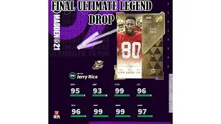 Финальная Ultimate Legends в Madden 21!! Открытие набора на миллион монет!!!