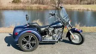 2003 Harley-Davidson Softail FXST 100th Anniversary w/ DFT Trike Kit Conversion