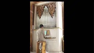 Sunday Service Prelude - Japanese church pipe organ 日曜礼拝 前奏曲