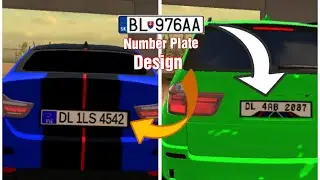 How to make Number Plate Design ?