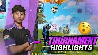 FREE FIRE TOURNAMENT HIGHLIGHTS 🏆|| THE COMEBACK IS ALWAYS GREATER THAN THE SETBACK 