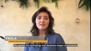 Meet Paola, Database Solutions Architect, AWS Italy.
