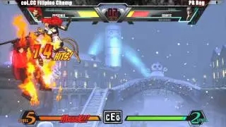 UMVC3 Top 8 coL.CC Filipino Champ vs CVapor PR Rog - CEO 2012 Tournament