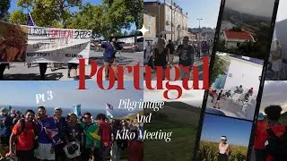 World Youth Day Pilgrimage 2023 | Kiko Meeting | Portugal Vlog pt 3