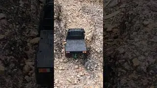 RC MN82s On a Little Trail #shorts #rchobby #rc4wd #toyota #landcruiser79 #mn82s #rcoffoad