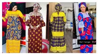 TENDANCE MODE 2022: DERNI&Egrave;RES MODES MOD&Egrave;LES/TENDANCES PAGNE/WA/ANKARA/STYLES D'IMPRESSION AFRICAINE