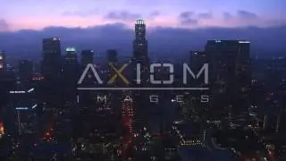 Downtown Los Angeles Aerial Stock Footage and Videos | AX44_069