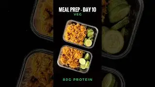 Meal Prep Day 10 #mealprep #shorts #viral #trending #veg