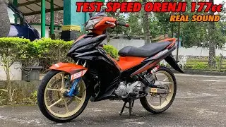 Tes Real Sound Jupiter MX 177 CC + Knalpot r9 Bore Up harian