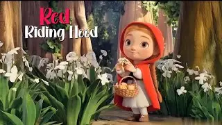 🎵 The Song of Little Red Riding Hood 🎵 | Kids English Rhymes | Lullaby | Fairy Tales 