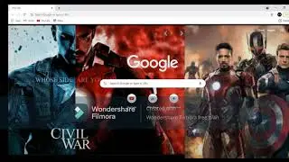 How to add a background image and a theme to the google home page