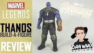 Marvel Legends Thanos Build-A-Figure Review (Marvel Cinematic Universe)