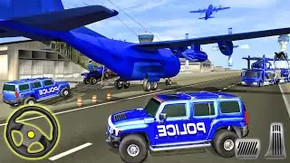 US Police Transport Plane - Rescue Hummer Car Driving | Best Android Gameplay