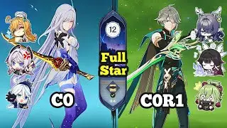 Skirk Freeze X Alhaitham Lunar Bloom | Spiral Abyss | 6.3 [Mobile]