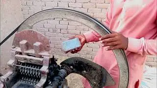 🔥 Extreme Stone Sharpening ASMR 🪨| Grass Cutter Blade Noke Ultra Sharp ⚡ | Super Satisfying Sounds