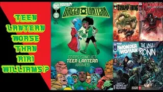 Teen Lantern Sinks Green Lantern   Another DC Comics Fail   New Comic Book Reviews